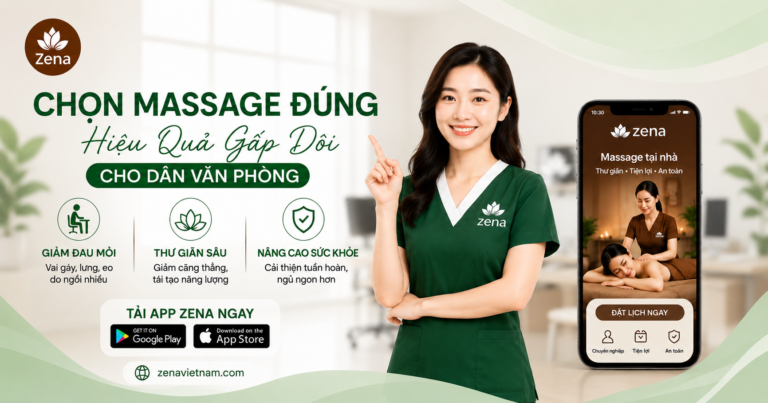 Dân Văn Phòng Nên Chọn Loại Massage Nào?
